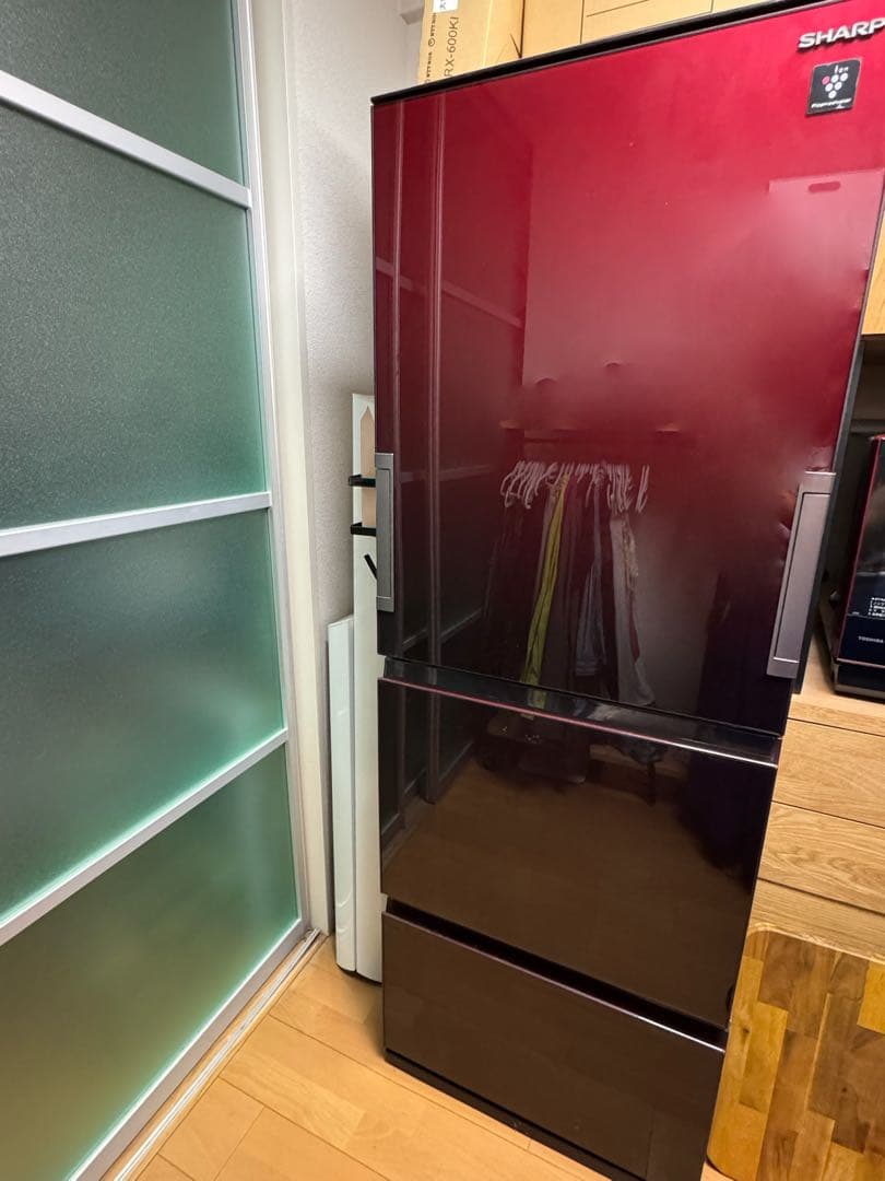 SHARP ノンフロン冷凍冷蔵庫 SJ-GW36E-R 356L 【送料無料】