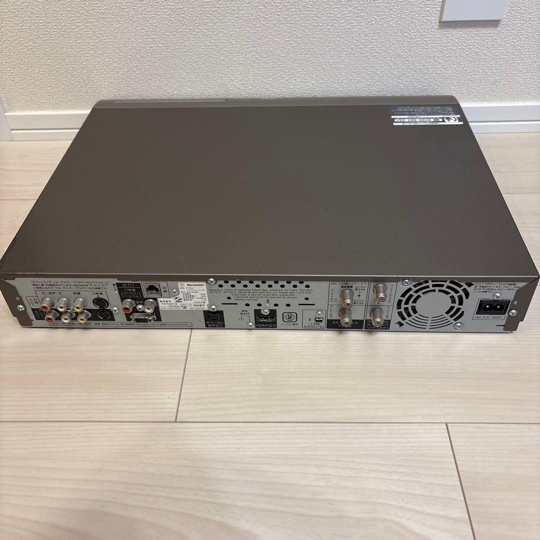 シャープAQUOS≪DV-AC82≫ HDMI搭載