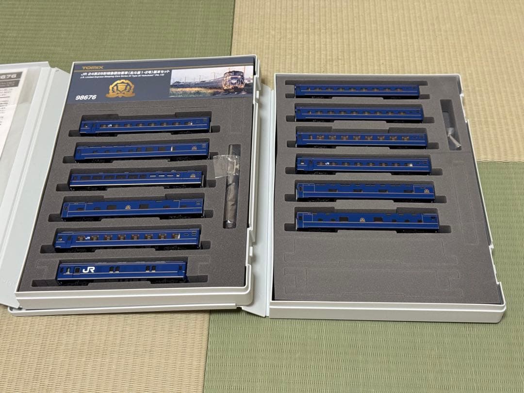 TOMIX 98676／98677 24系25型北斗星1・2号基本／増結セット