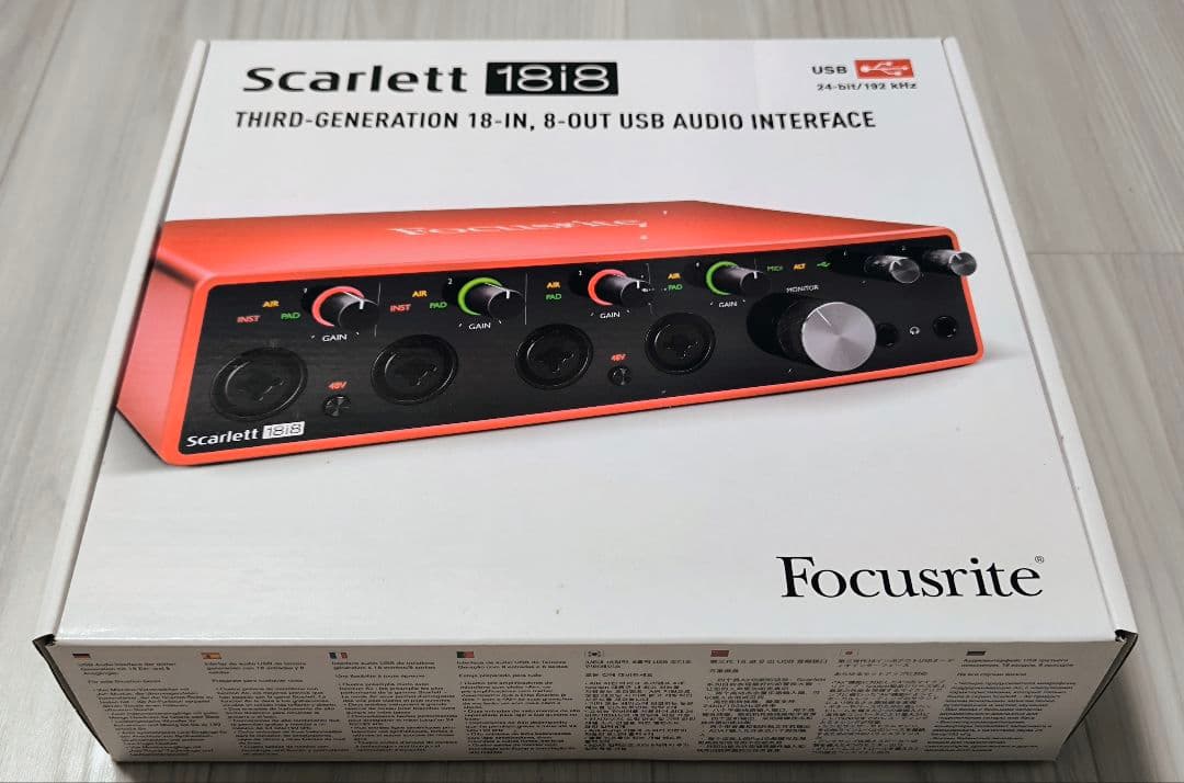 DTM・DAW NSK Focusrite Scarlett 18i8