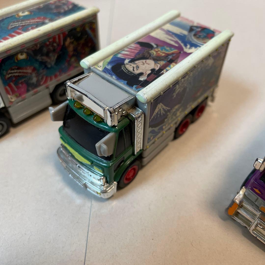 2319.プルバックで走るデコトラミニカー6台まとめ売り