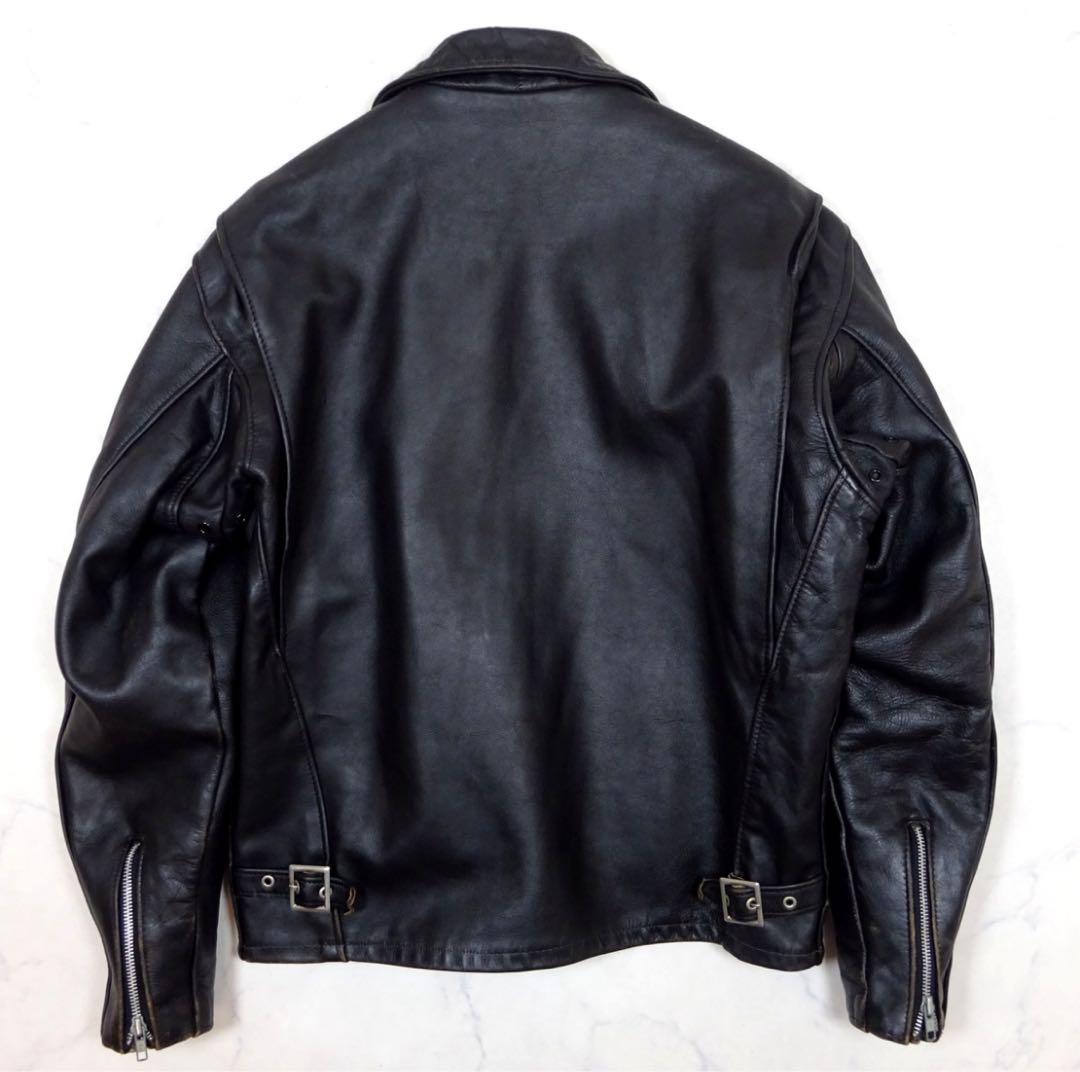 schott/ショット/シングルライダースジャケット/サイズ40/ブラック