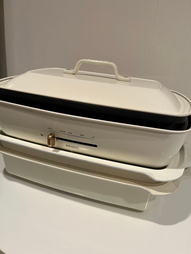 あと3日‼️SALE‼️BRUNO 平面プレート たこ焼きプレート、鍋、蒸し鍋4点