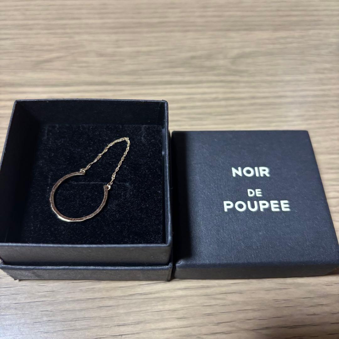 NOIR de POUPEE K10 YG リング 11号