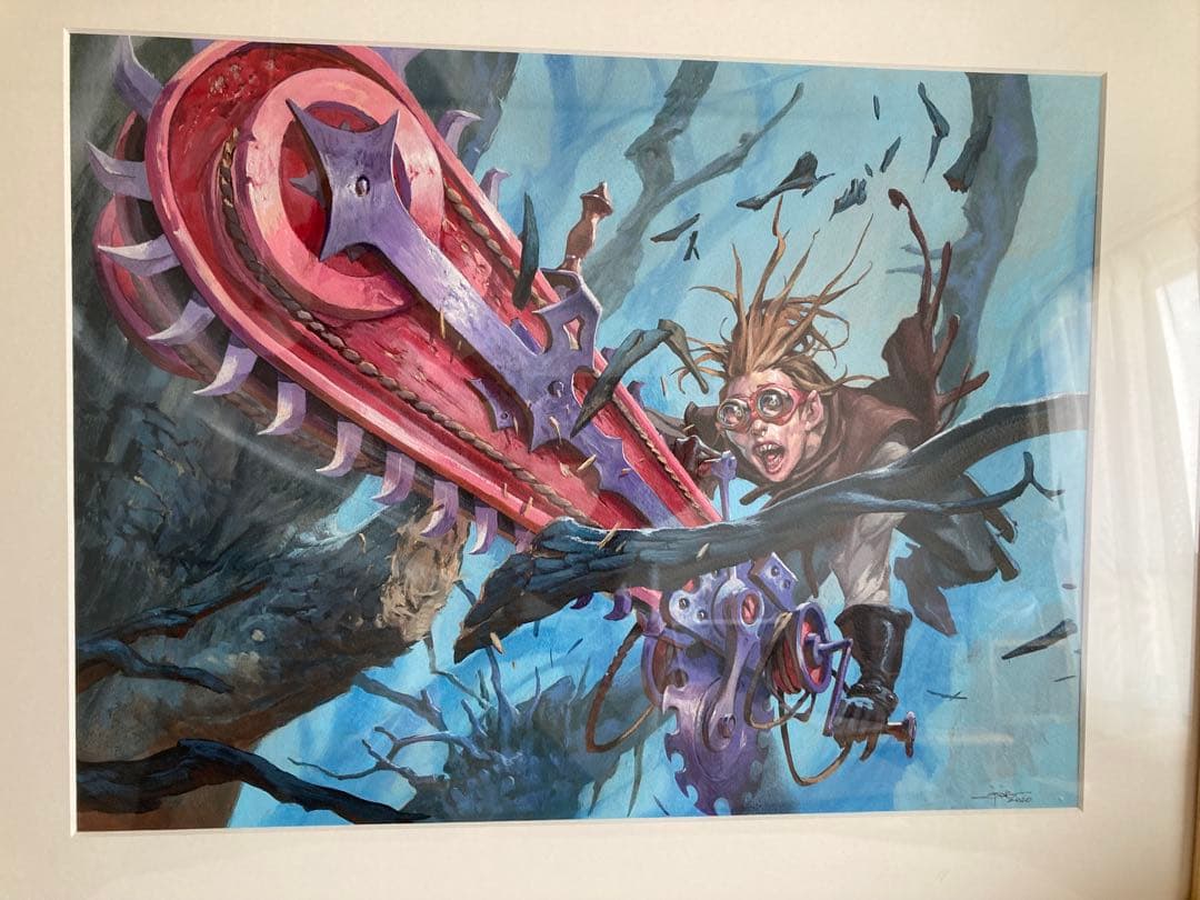 マジックザギャザリング　原画　ジェスパー　mtg原画