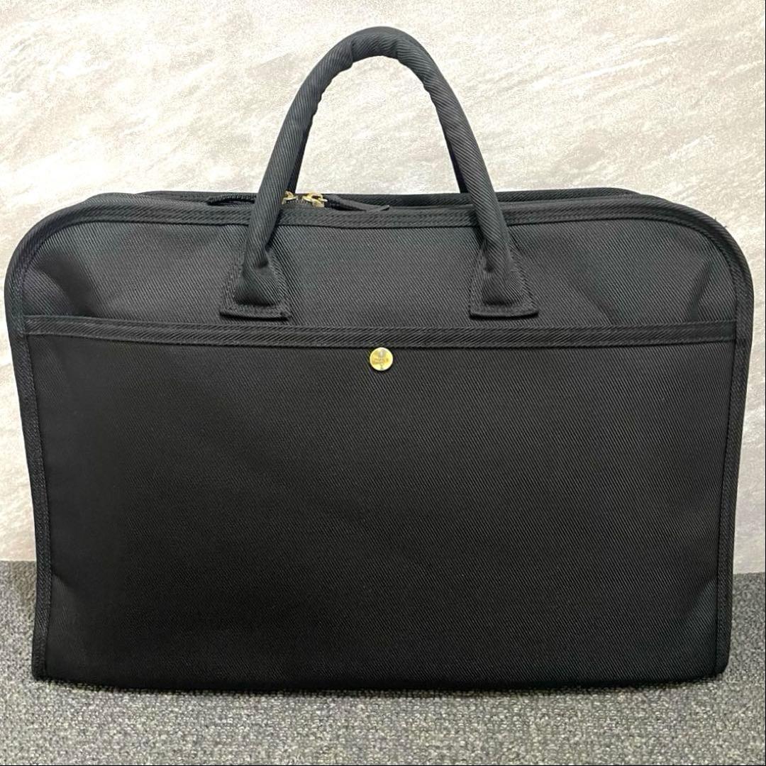 美品✨ ポーター テンション 2層式 2way 黒 ビジネスバッグ　自立