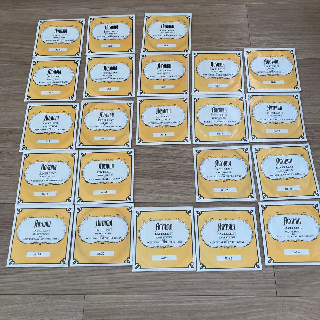 弦楽器 AOYAMA EXCELENT HARP STRINGS