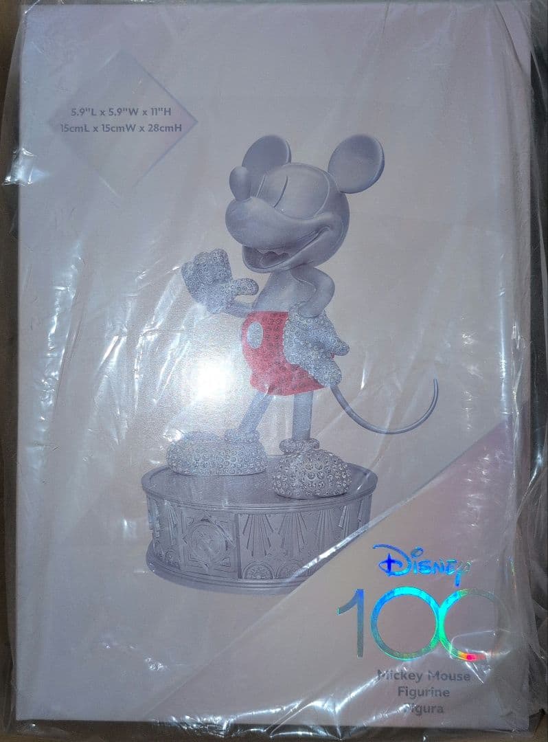 Disney100 ディズニーストア限定 ミッキー ラインストーン フィギュア