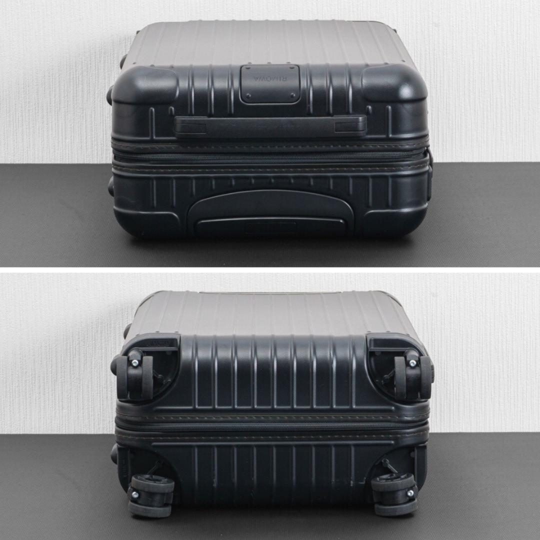 美品 リモワ エッセンシャル キャビンS 34L 4輪 TSA 機内持ち込み 黒