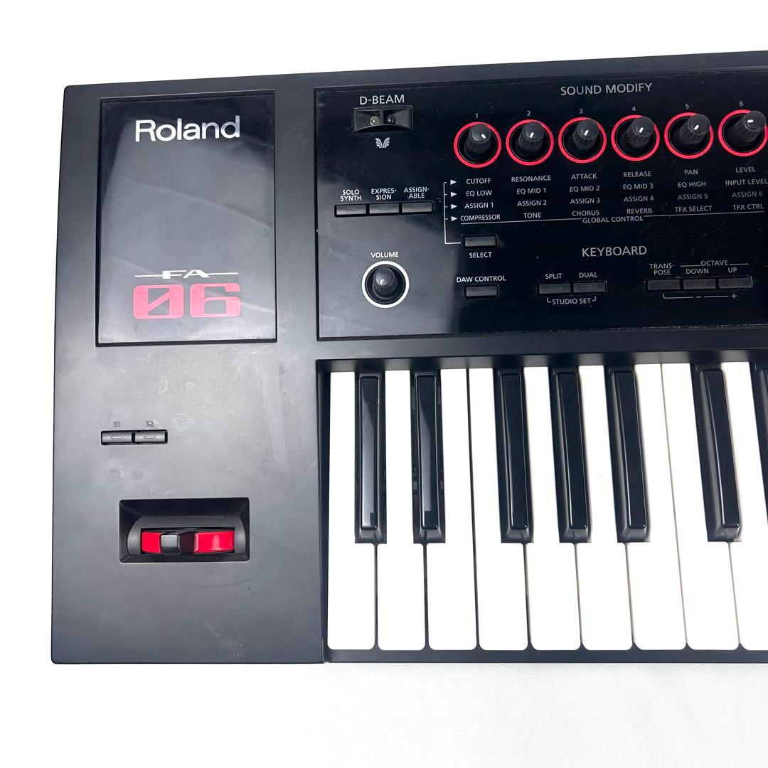 【訳アリ】Roland ローランド FA-06 シンセサイザー 61鍵盤