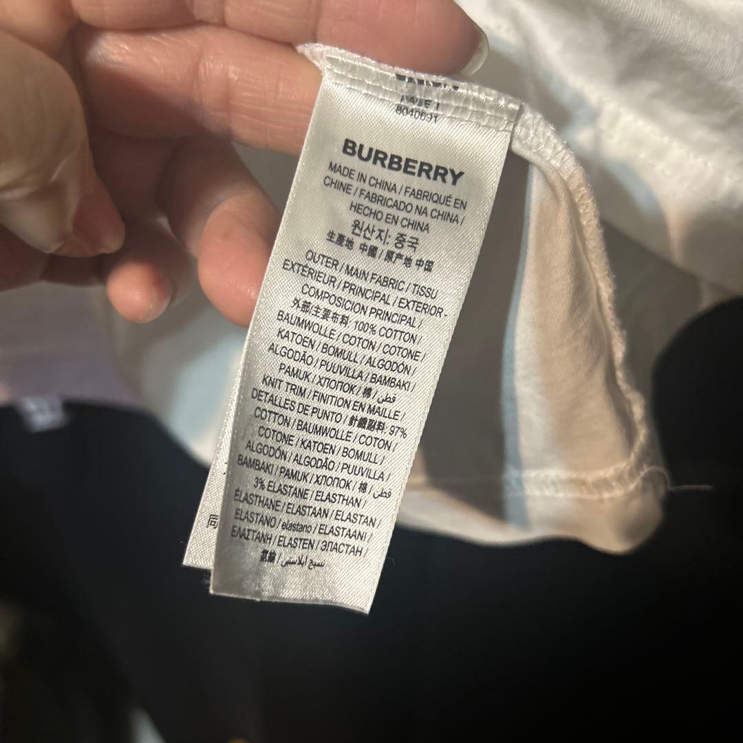 バーバリー　メンズ　半袖Tシャツ　S