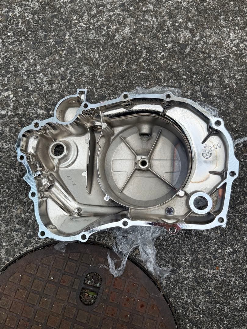 ホーク2 アルフィン クラッチカバーメッキセット