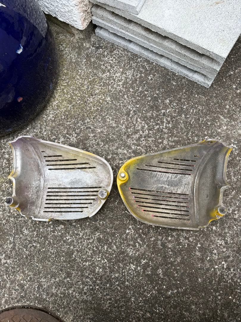 ホーク2 アルフィン クラッチカバーメッキセット