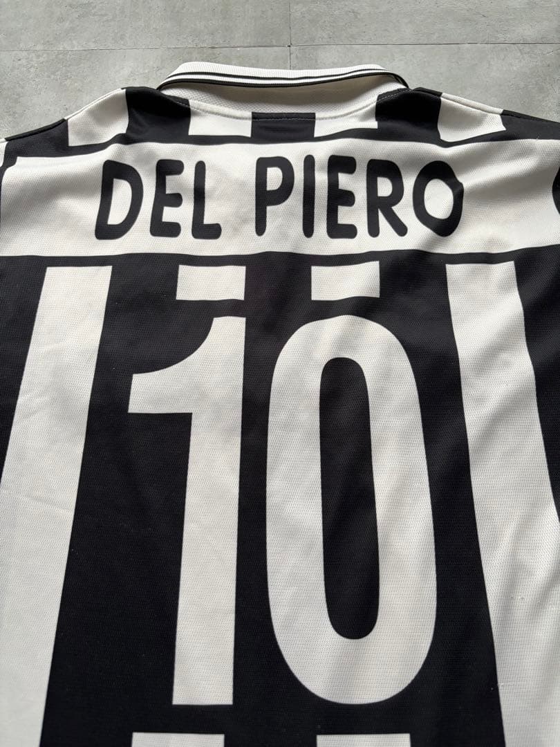 01-02 デルピエロ　ユベントス　Lotto ユニフォーム　正規品