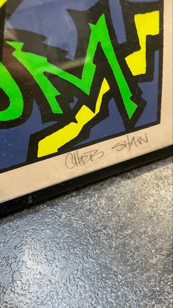 Sonic Youth ヴィンテージ　シルクスクリーンポスター　ナンバリングあり