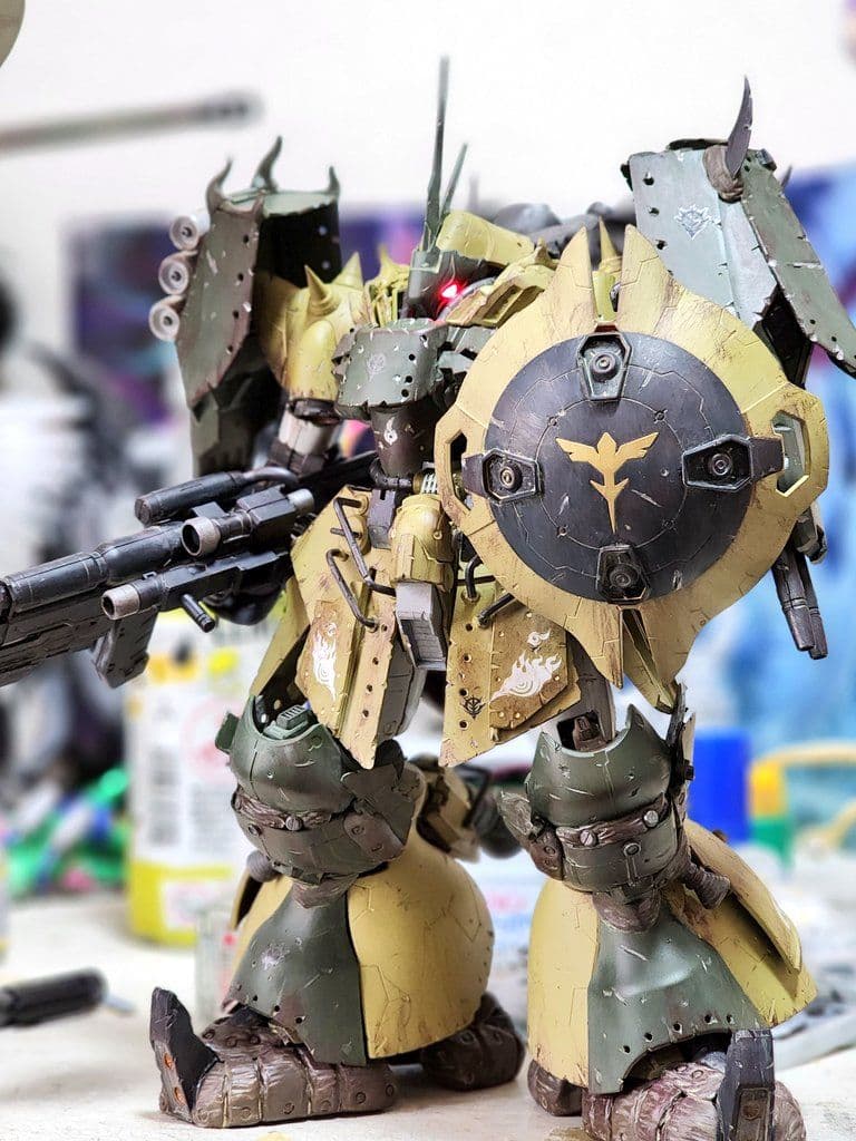 RE ガンプラ ヤクトドーガ　改造完成品