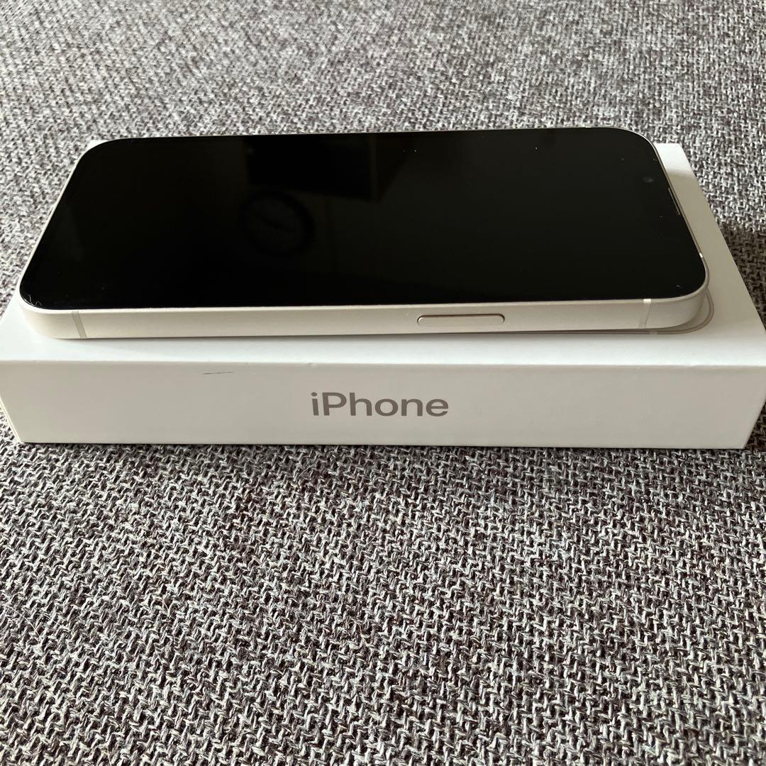 Apple iPhone 13 本体　スターライト　128GB 箱付き