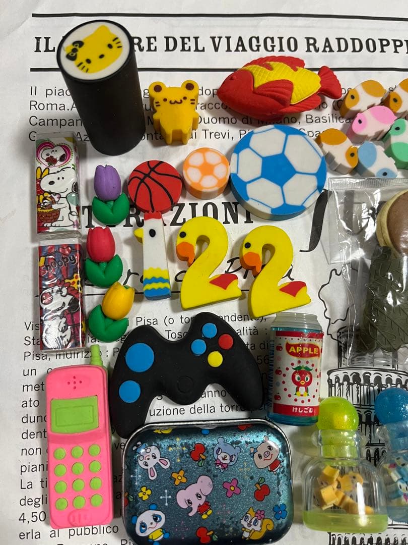 消しゴムまとめ売り★セット　レトロ　キティ