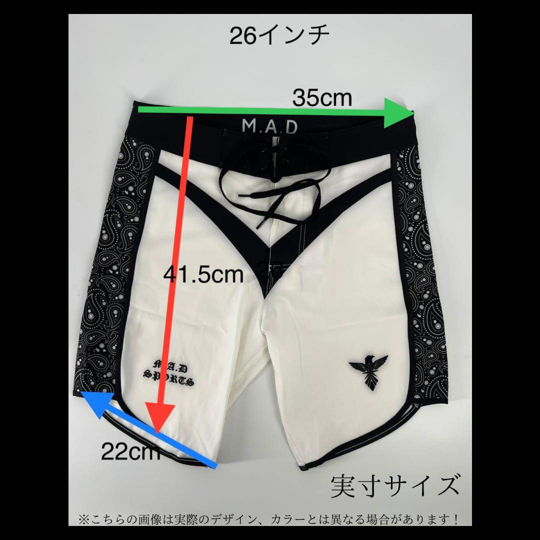 【新品未使用】 M.A.D SPORTSサーフパンツ　Sサイズ