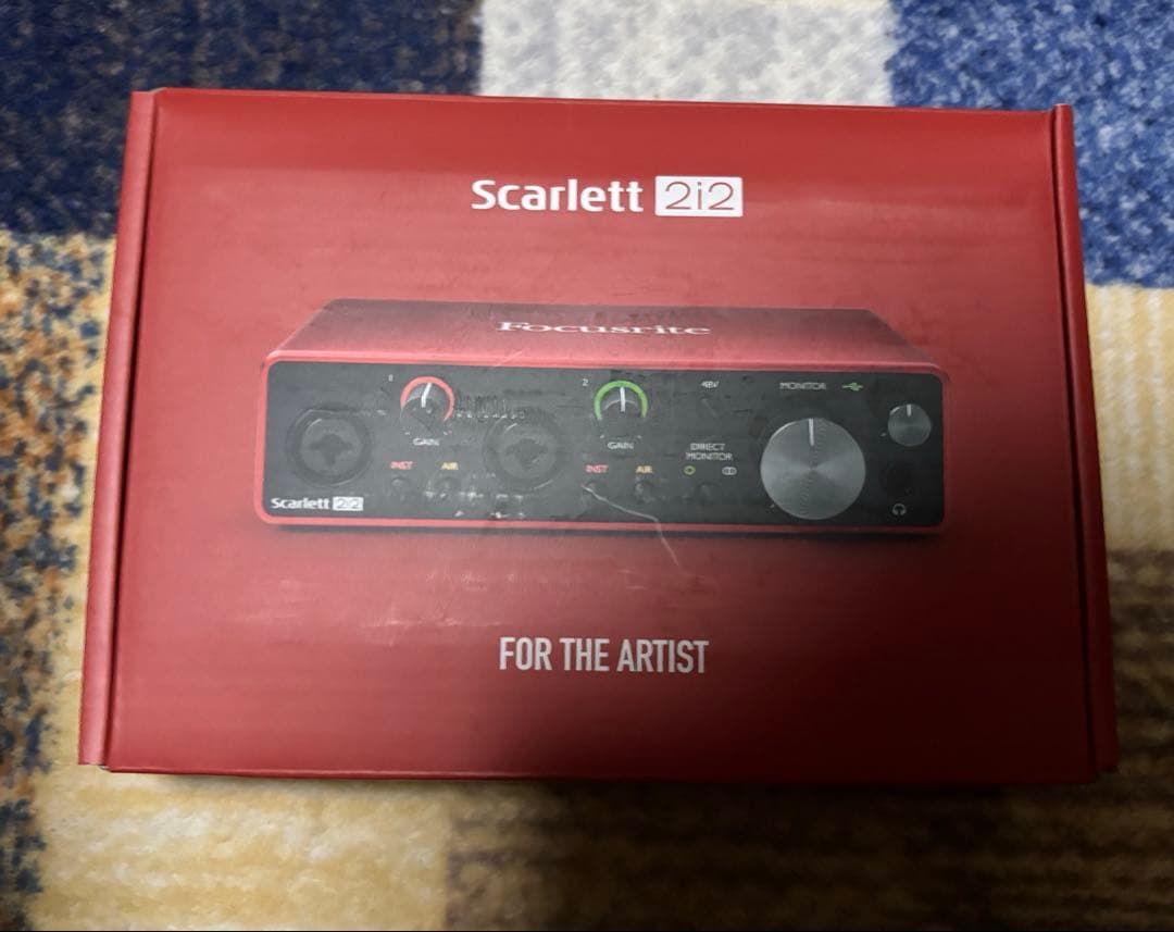 DTM・DAW FOCUSRITE Scarlett 2i2 (gen. 3)