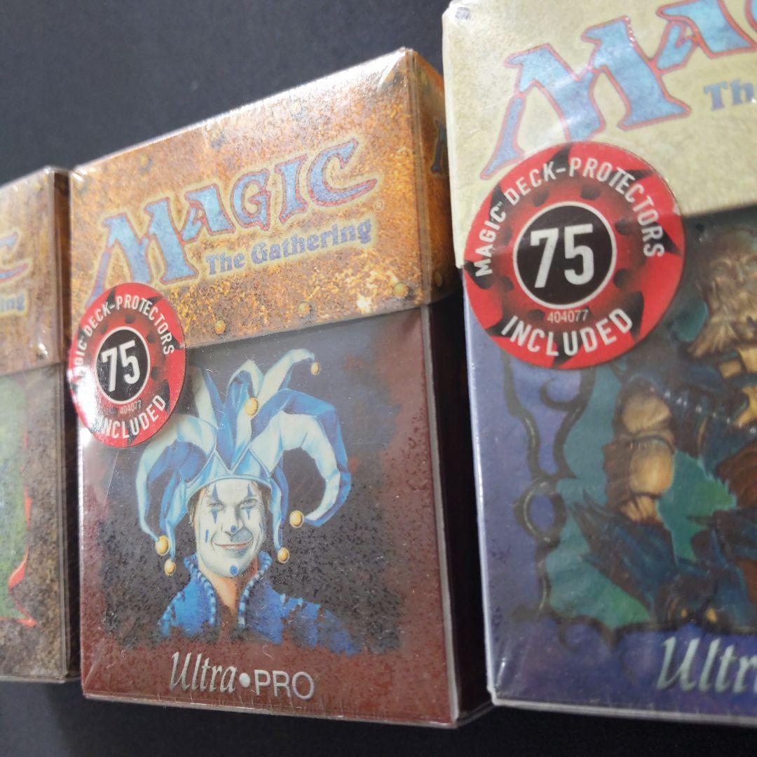 ●【シュリンクに皺等あり】　Ultra•PRO　デッキボックス　３個　未開封新品