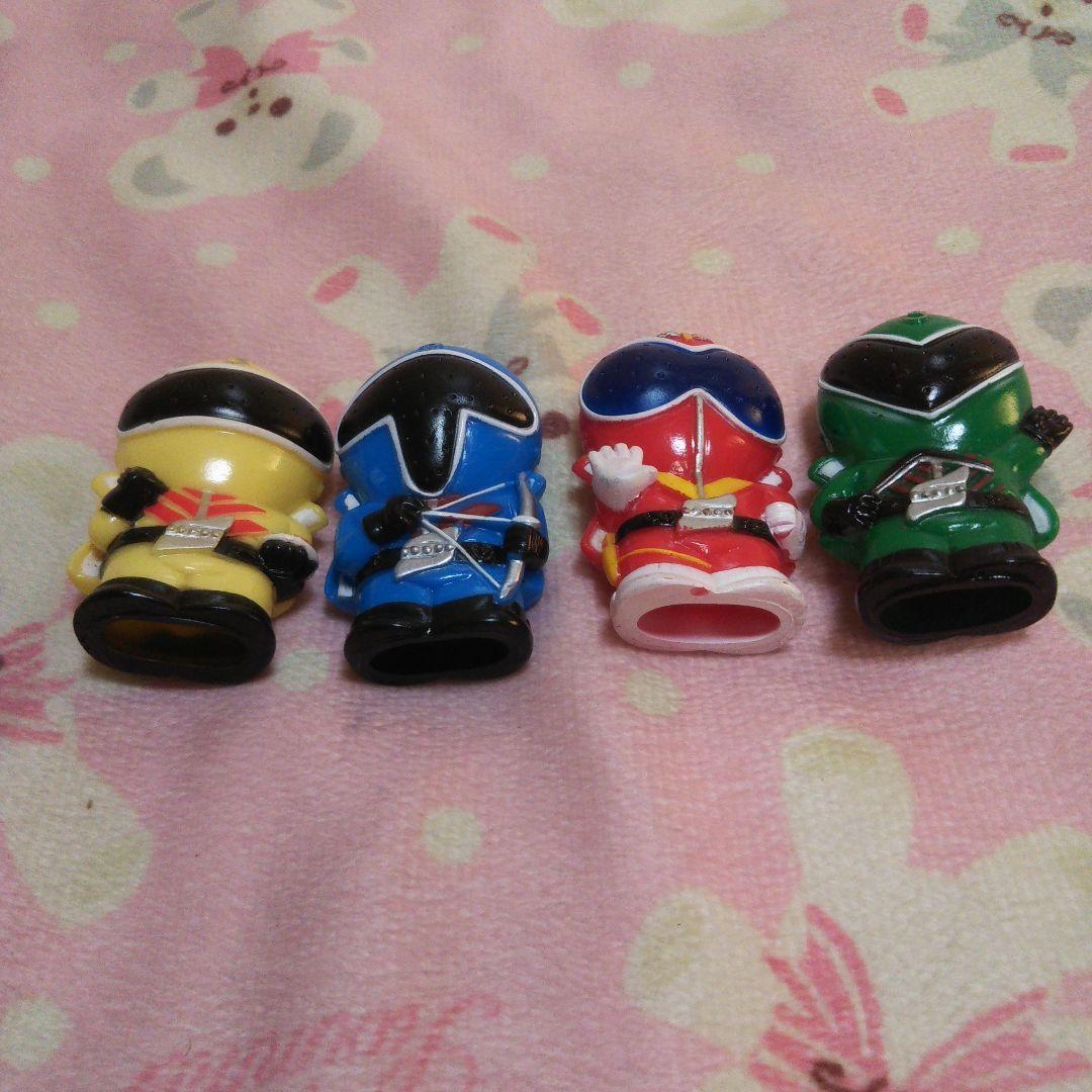 美品レアゴレンジャー指人形ミニフィギュア特撮戦隊グッズヒーローアカレンジャー