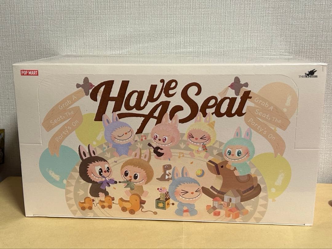 正規品　LABUBU POPMART Have A Seat ぬいぐるみアソート