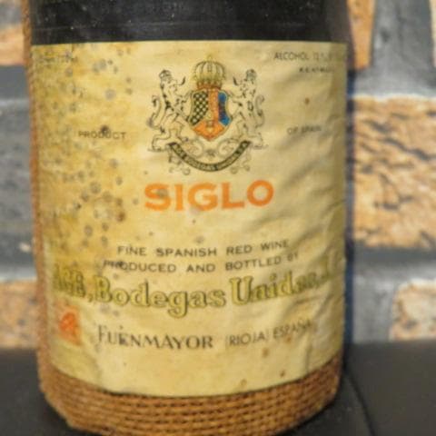SIGLO 赤ワイン1969年 スペイン 700ml 古酒未開栓 ヴィンテージ