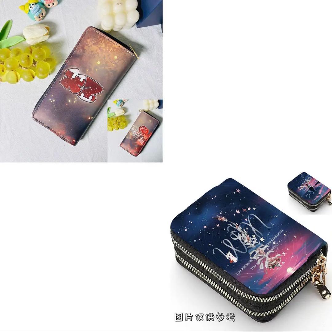 肖戦 PUレザー長財布& コンパクト財布 4セット❣️確認用❣️1224