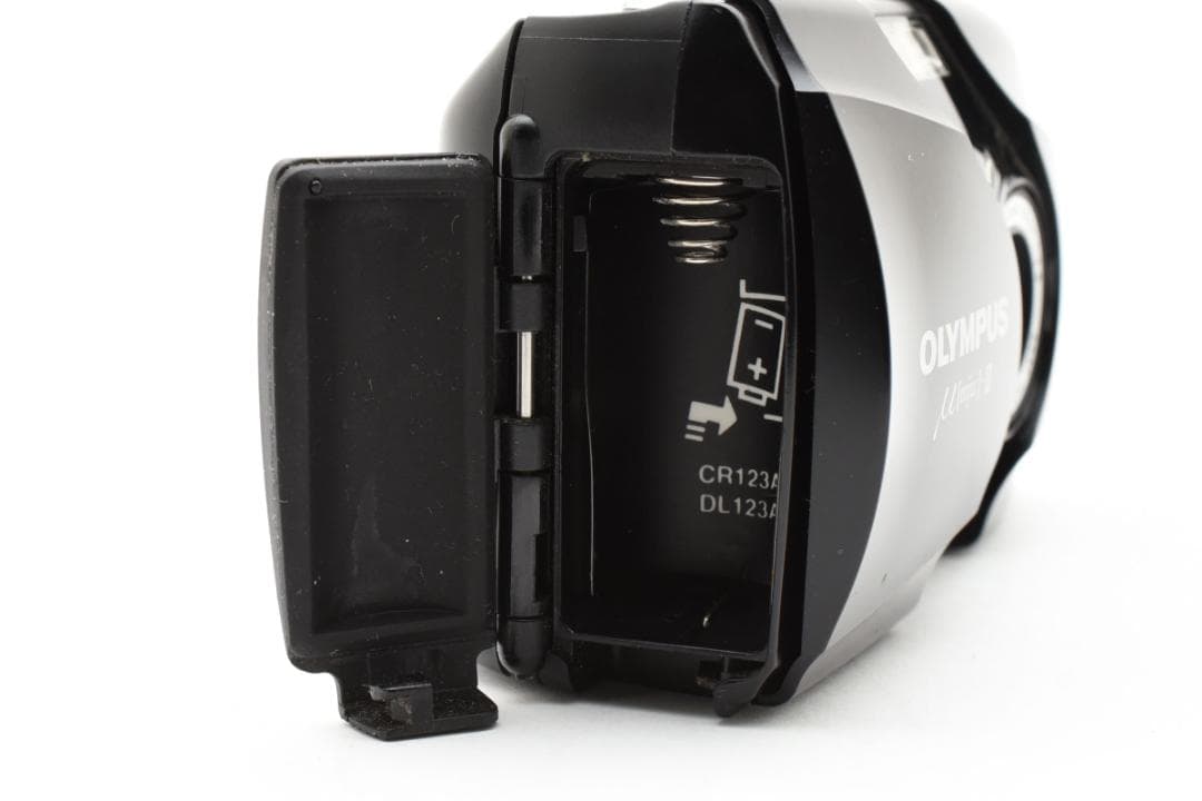 美品 OLYMPUS μ II ブラック コンパクトフィルムカメラ