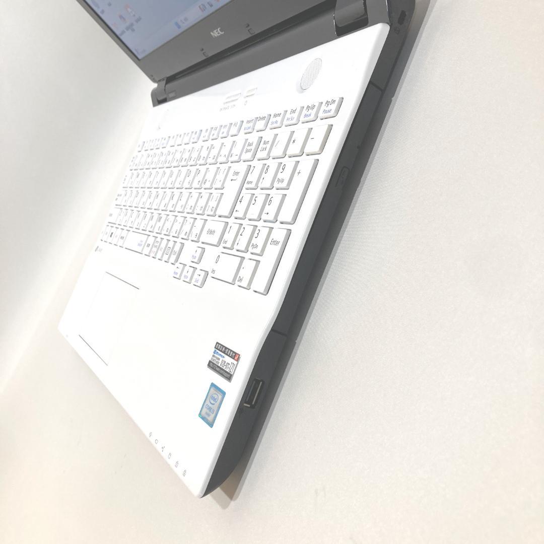 初心者✨i3・ブルーレイ・オフィス◇白◇すぐ使えるノートパソコン◇D414-2
