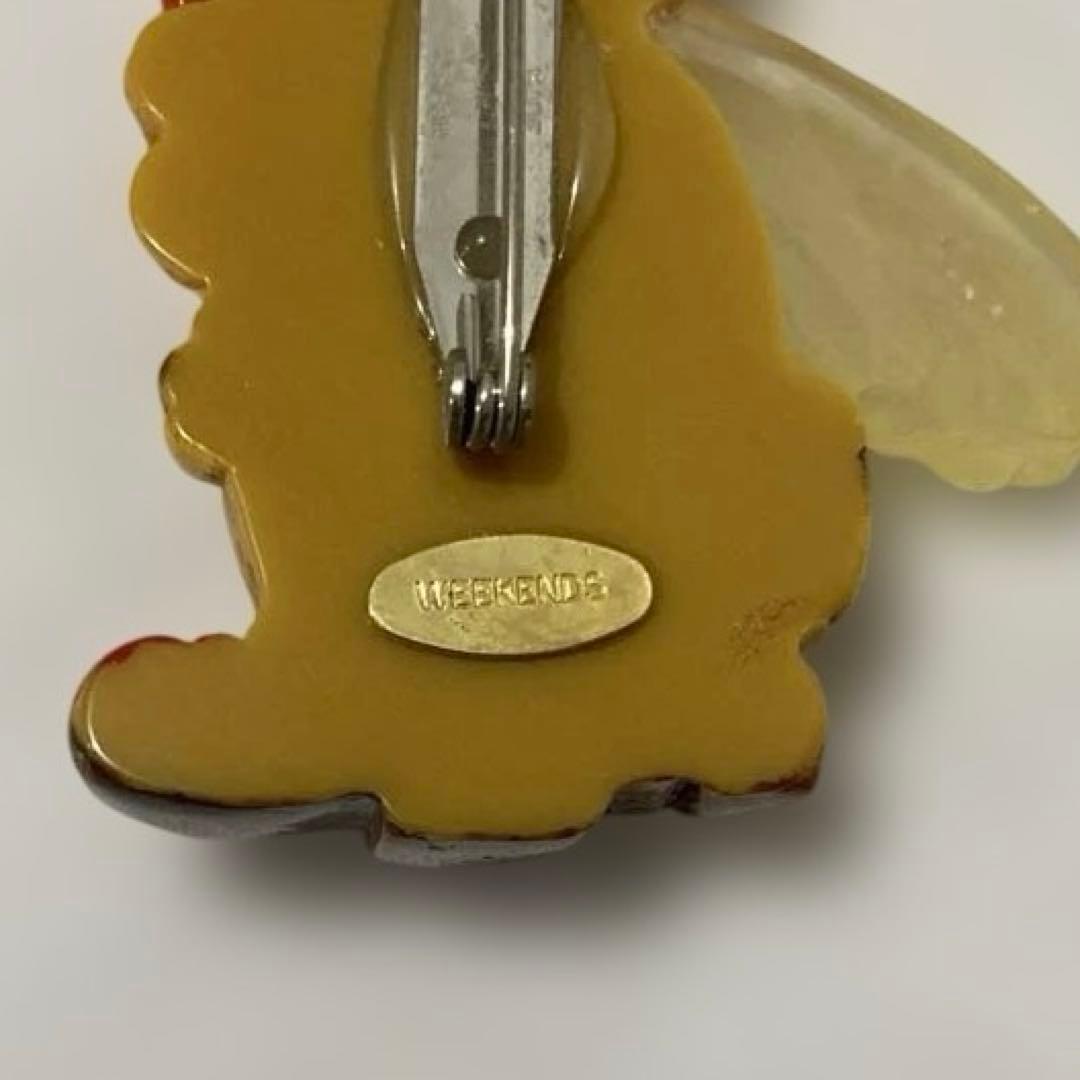 ウィークエンズ weekends くまブローチ