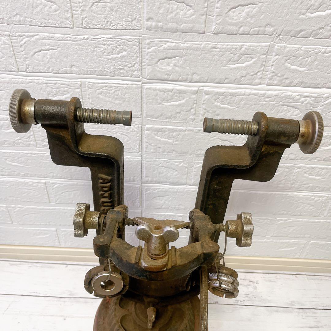 リム調整 振れ取り台 特殊工具 アンティーク 昭和レトロ 自転車 振取