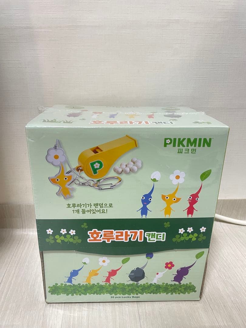 ピクミン　ホイッスル　キャンディ　韓国限定 20個入り 2ボックスセット