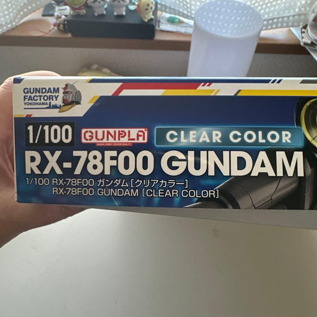 RX-78F00 ガンダム クリアカラー 1/100