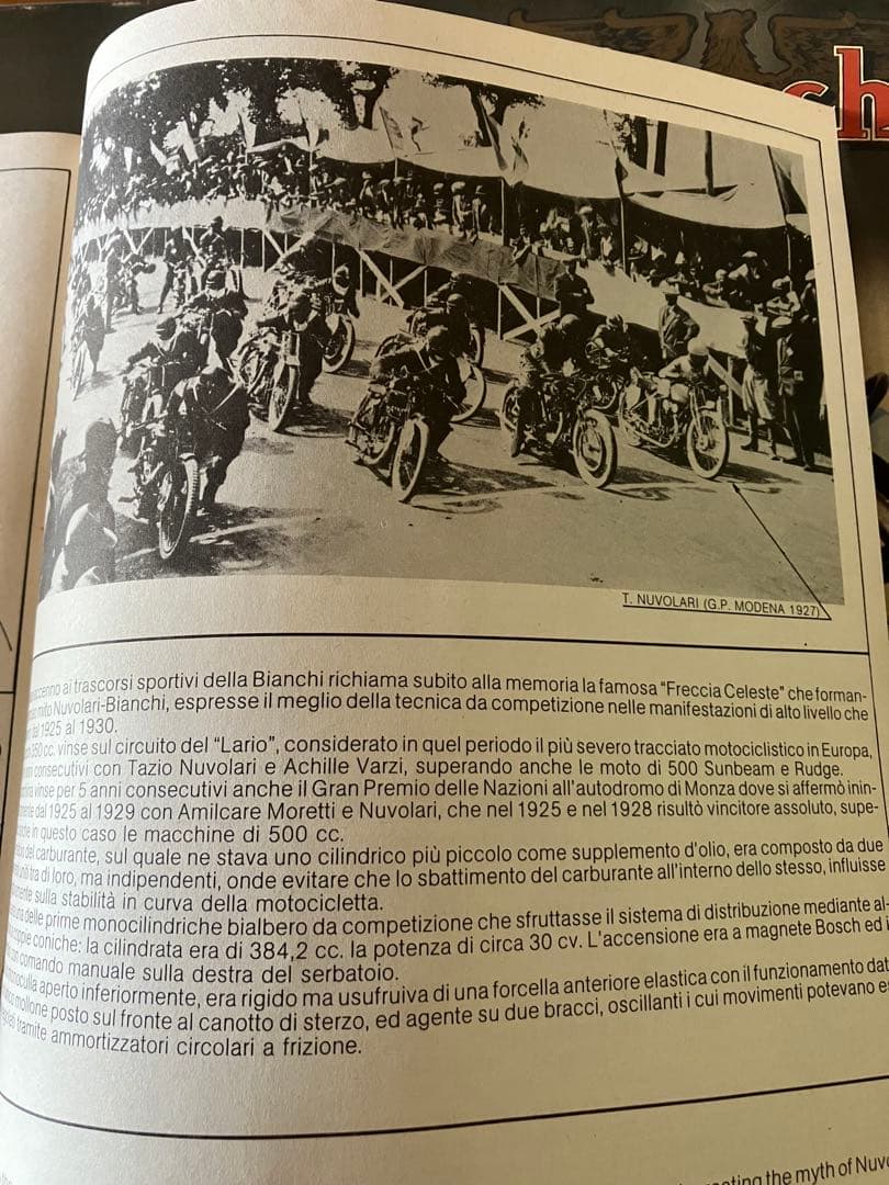 Bianchi Freccia Celeste 350cc イタリア プラモデル