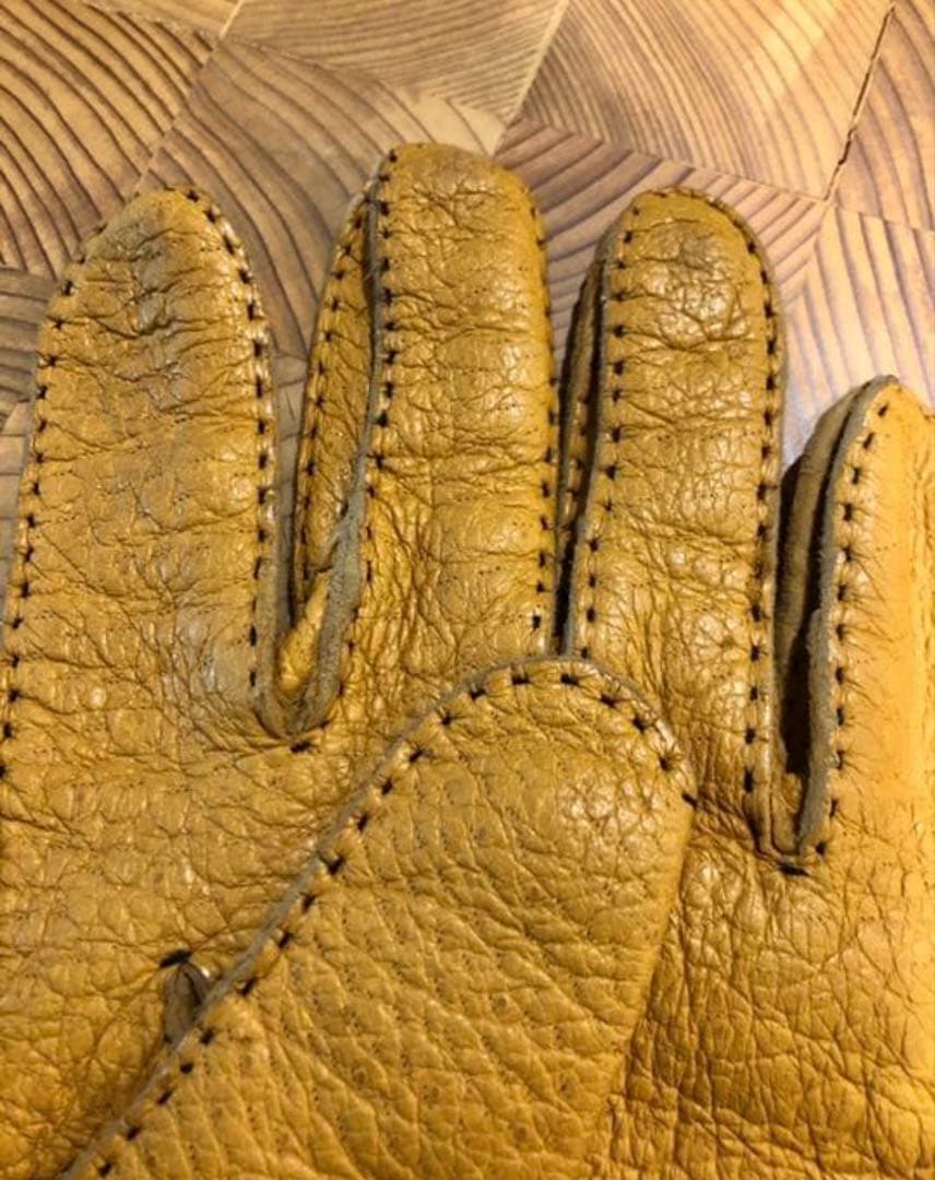 デンツ DENTS ペッカリー グローブ アンライニング 手袋 コーク 7.5