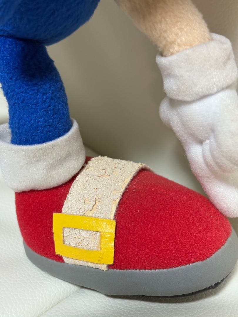 G*y様 ソニック X アニメ 2003年 当時 ポーズぬいぐるみ 箱付き レア