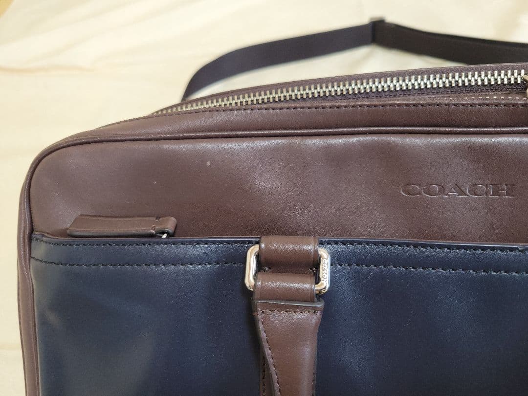 コーチ　COACH　 本革　ビジネスバッグ