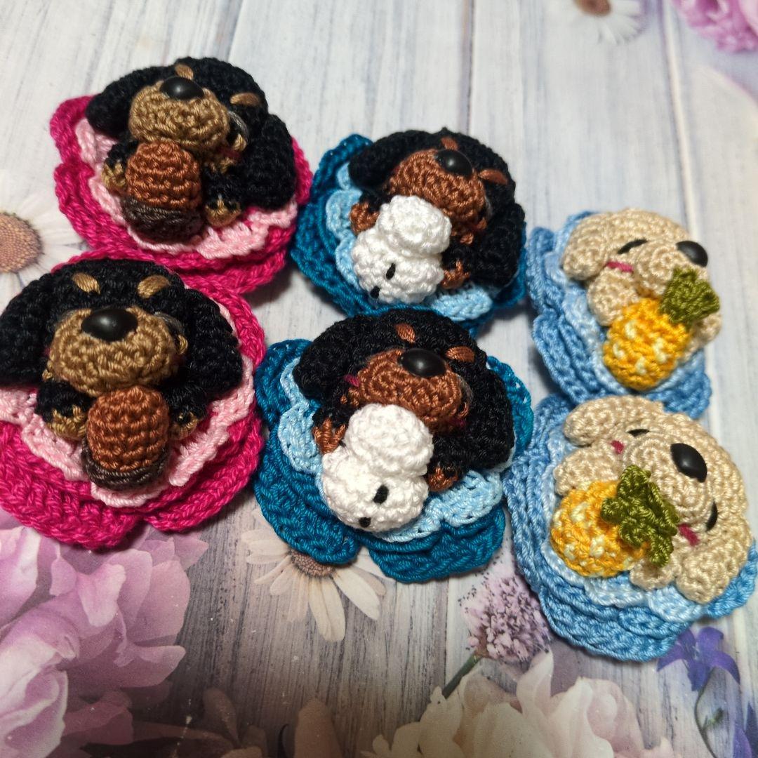 花付きあみぐるみ　39個