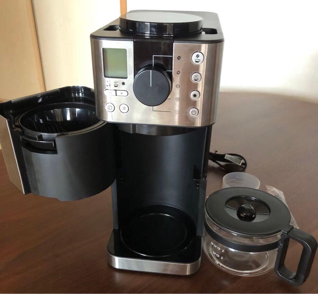 ★無印良品 豆から挽けるコーヒーメーカー 型番：ＭＪ‐ＣＭ１