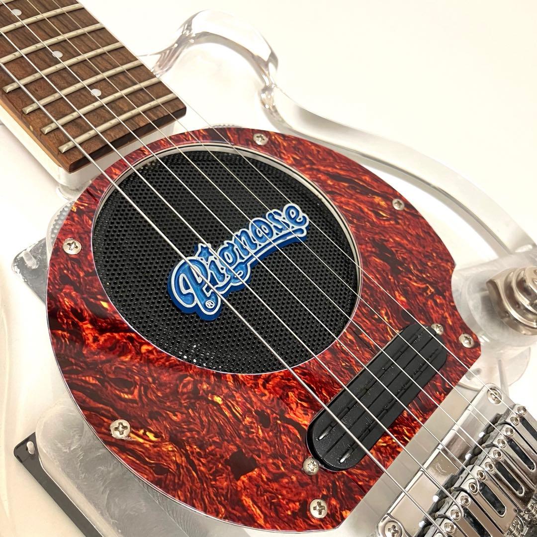 極希少 極美品 送料無料 Pignose ミニギター PGG スケルトン