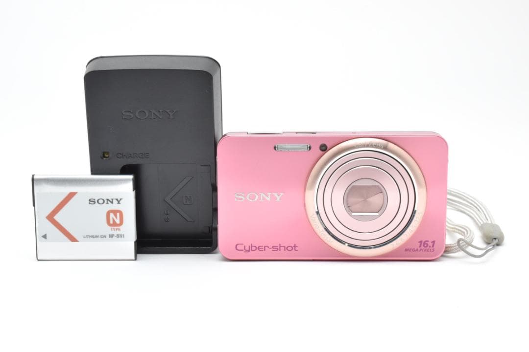 《 美品 》 ソニー　SONY Cyber-Shot DSC-W570 ピンク