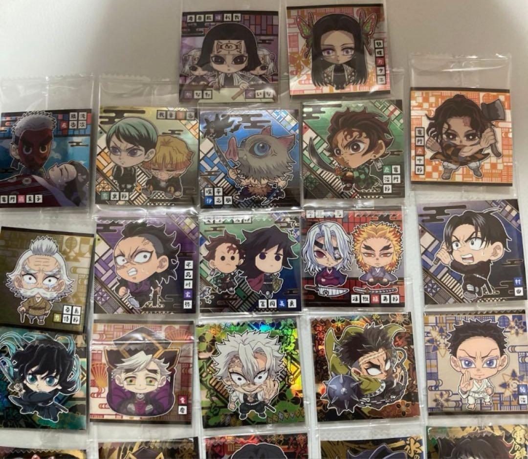 鬼滅の刃　にふぉるめーしょん ウエハース 其ノ十四 34種　フルコンプ　未開封