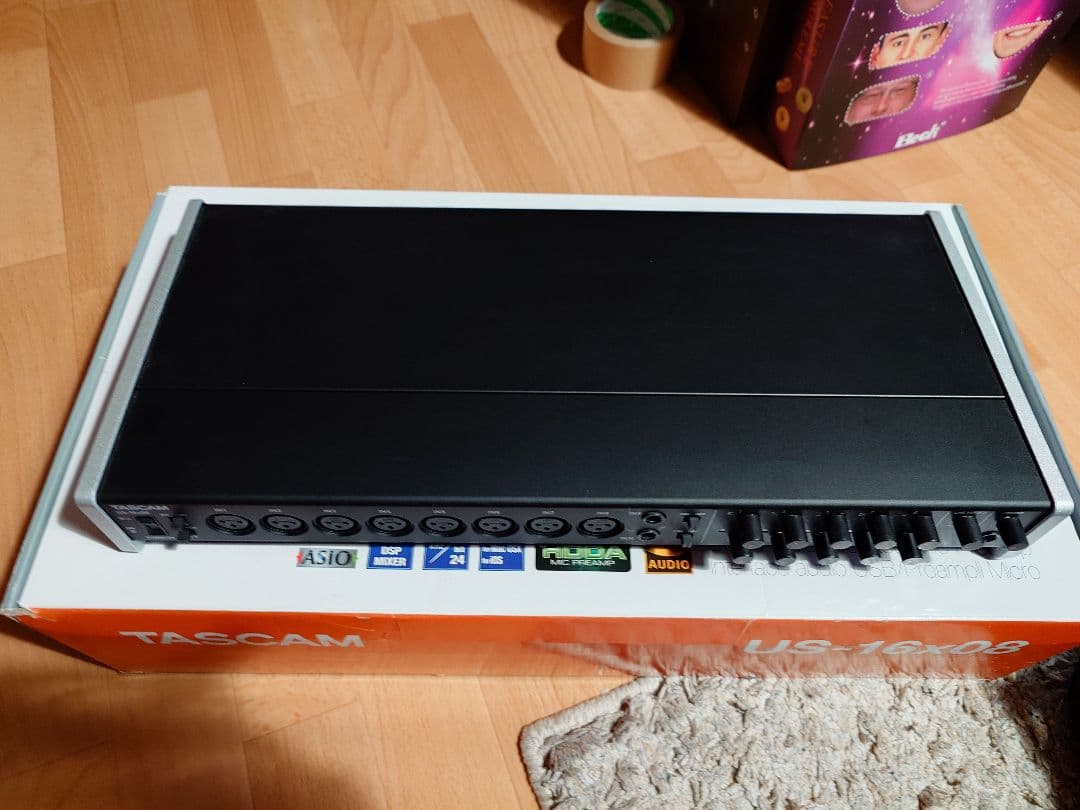 TASCAM タスカム US-16x08 オーディオインターフェイス MIDI