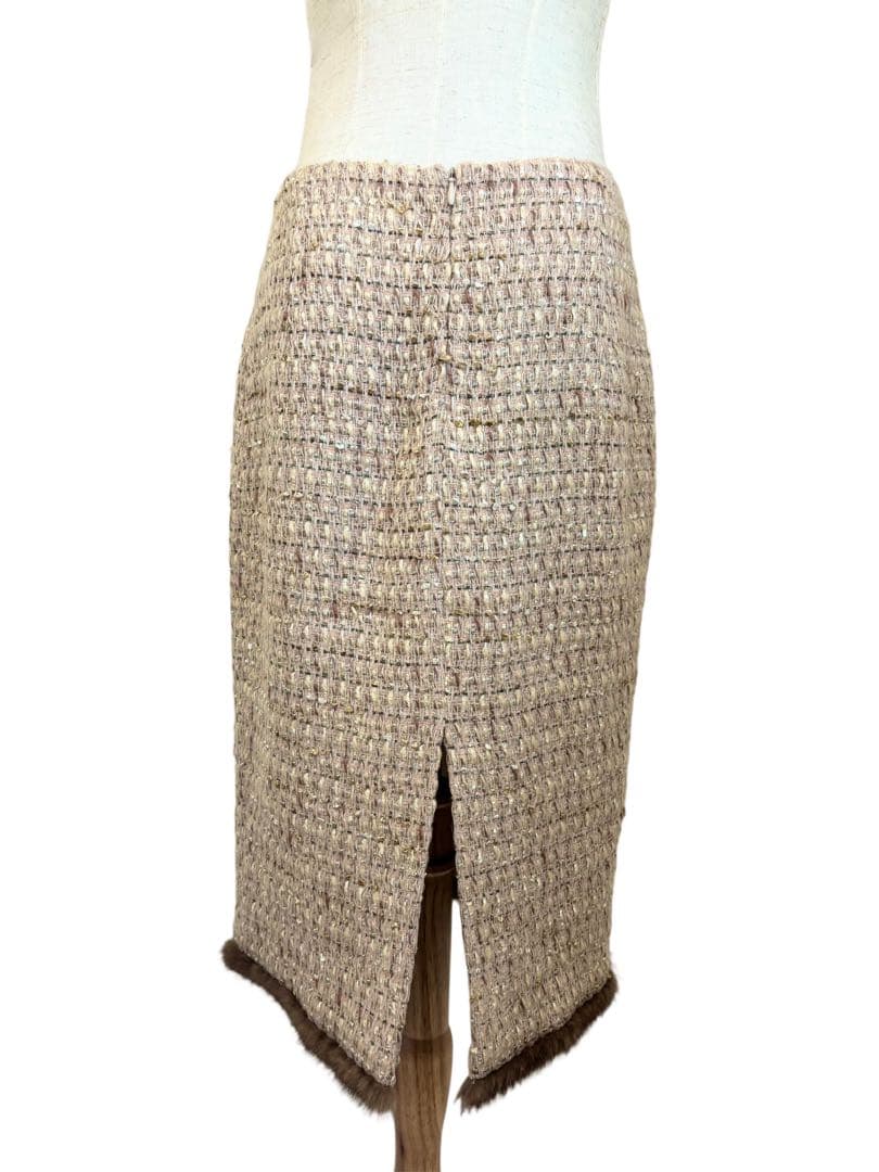 BLUMARINE ツイード タイトスカート ひざ丈