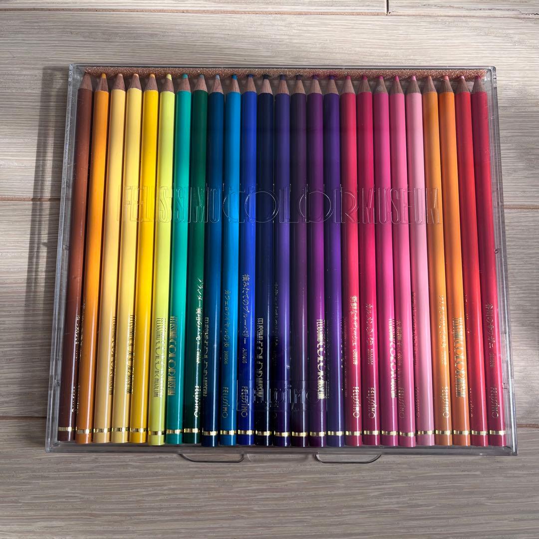 フェリシモ　500色（内の300色）　色鉛筆　のっぽ