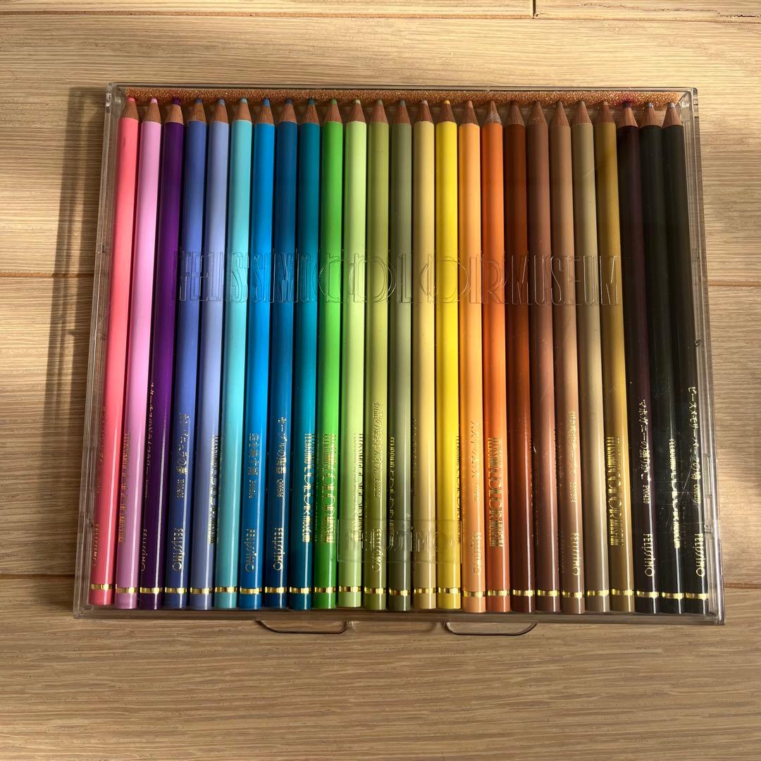 フェリシモ　500色（内の300色）　色鉛筆　のっぽ