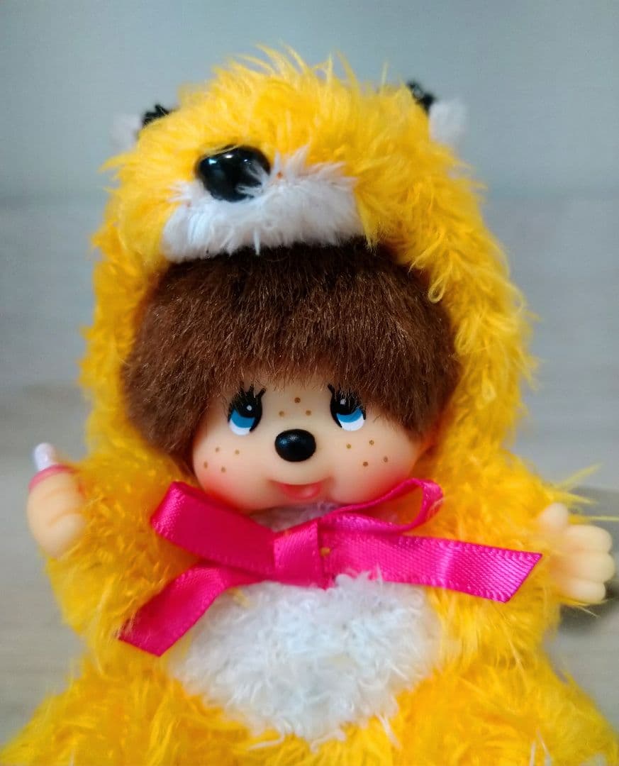 新品 モンチッチ もこもこキタキツネ 北海道限定 キーチェーン 798210