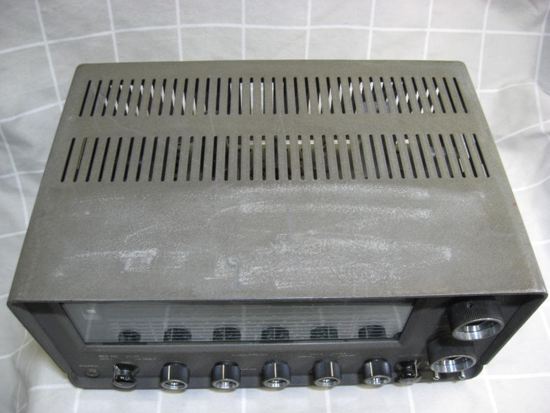 【動作品】TRIO トリオ 9R-59 真空管式 通信型受信機